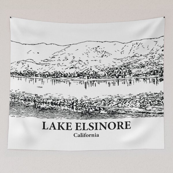 Item preview, Lake Elsinore - California designed and sold by Lakeric Cityscapes.