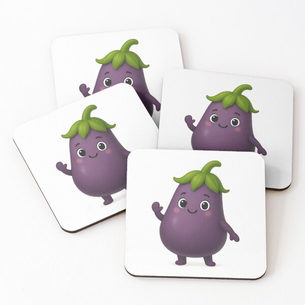 Item preview, Emily Eggplant designed and sold by Moons Studio.