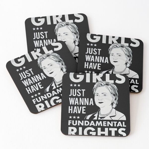 Item preview, Girls Just Wanna Have Fundamental Rights – Feminist Protest Shirt designed and sold by Uglyandcute.