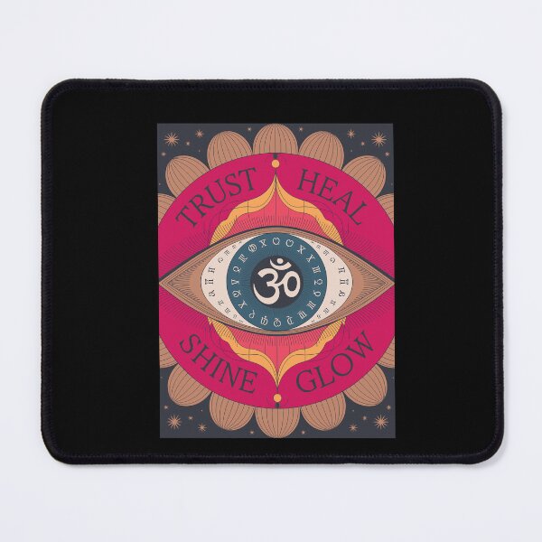Item preview, Mystic Mandala Eye – Spiritual OHM Design for Healing & Awakening designed and sold by paulo silveira.