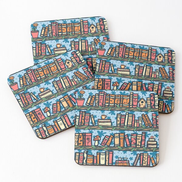 Item preview, Spring Cottagecore Bookshelf – Cozy Floral Book Lover designed and sold by JVCreative.