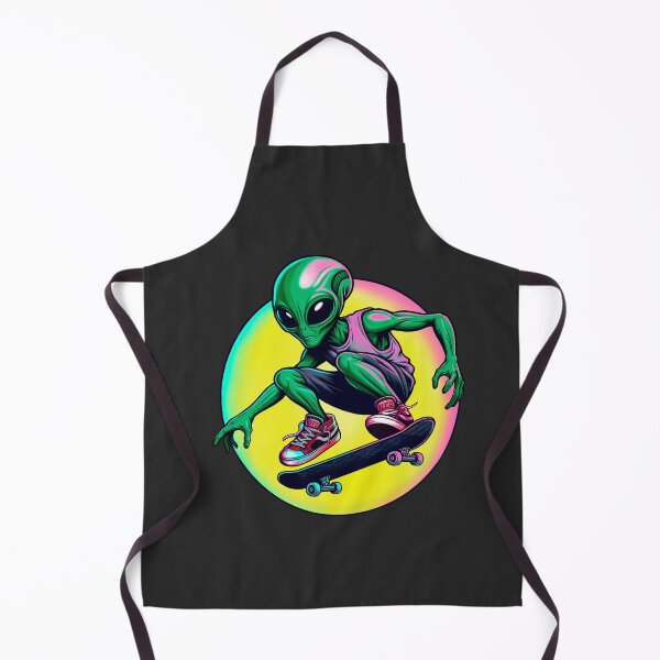 Item preview, Alien Skateboarder designed and sold by Hirako Nakatsu.