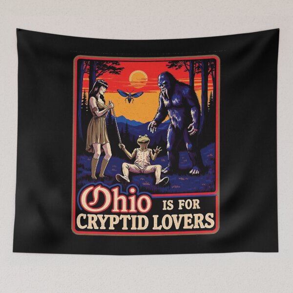 Item preview, Ohio Cryptid Lovers designed and sold by Vintagenaut Co..