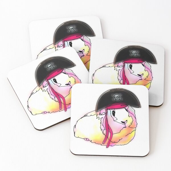 Item preview, Rice the Guinea Pig Wearing a Pirate Hat – animalzinhats designed and sold by Ashley’sAnimalz.