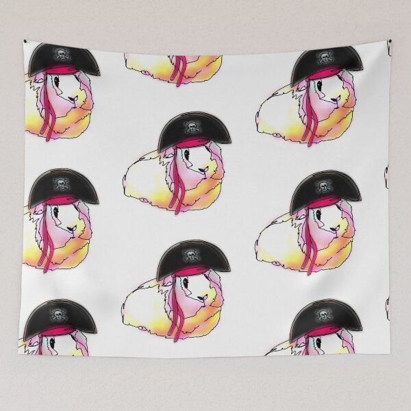 Item preview, Rice the Guinea Pig Wearing a Pirate Hat – animalzinhats designed and sold by Ashley’sAnimalz.