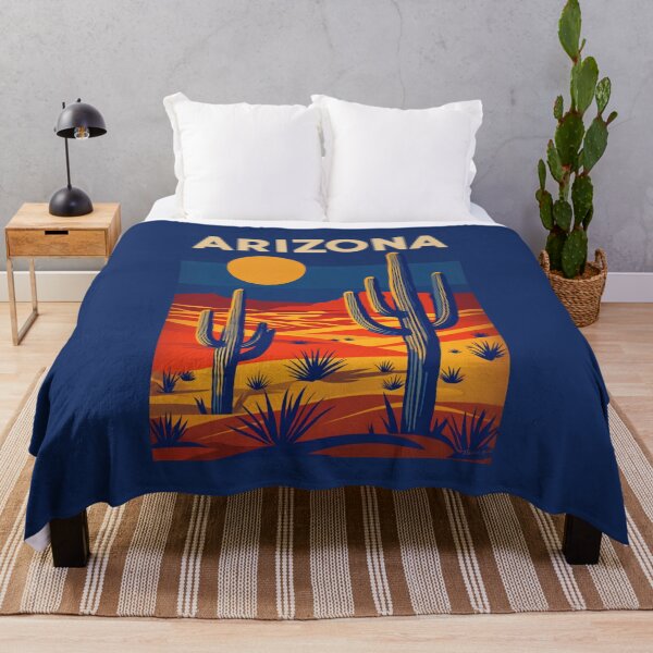 Item preview, Arizona Desert Landscape Poster Art designed and sold by Rue Market.
