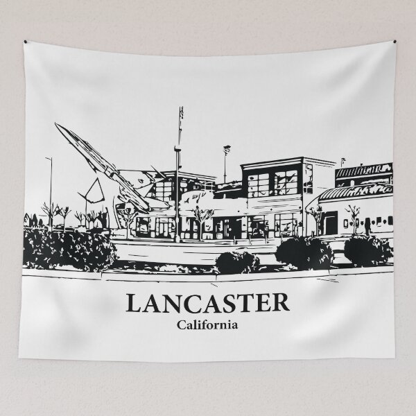 Item preview, Lancaster - California designed and sold by Lakeric Cityscapes.