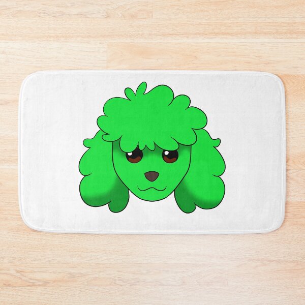 Item preview, Green Poodle designed and sold by OliRoseArt.