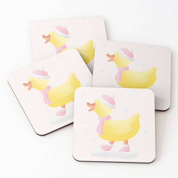 Item preview, Pink Winter duck designed and sold by G-illustrate.