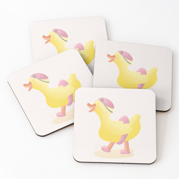 Item preview, Pink Summer duck designed and sold by G-illustrate.