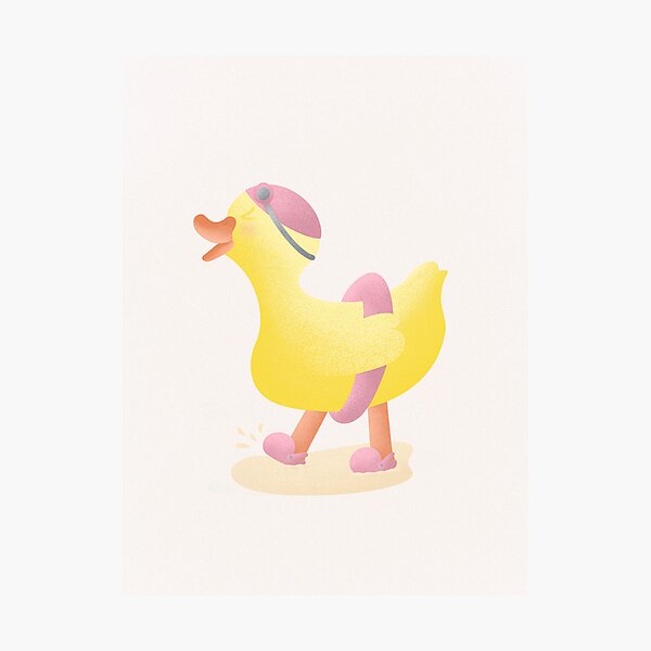 Item preview, Pink Summer duck designed and sold by G-illustrate.