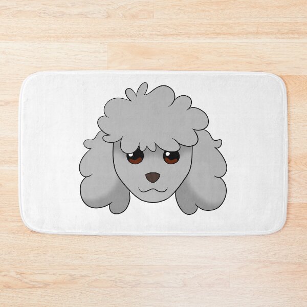 Item preview, Light Grey Poodle designed and sold by OliRoseArt.