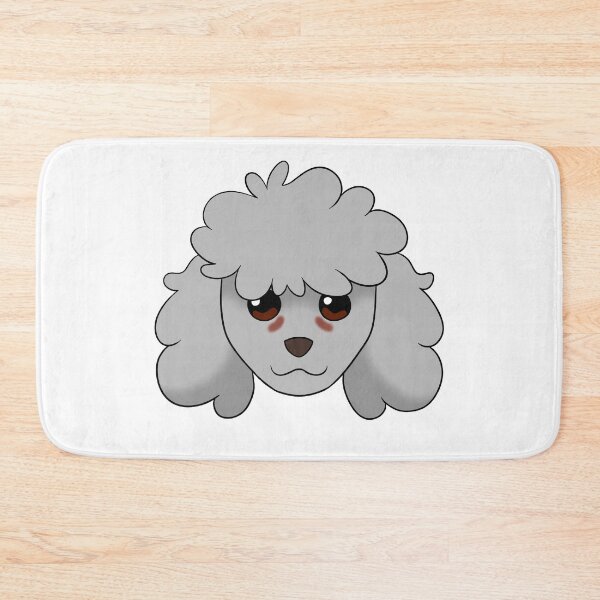 Item preview, Light Grey Poodle Tear Stains designed and sold by OliRoseArt.