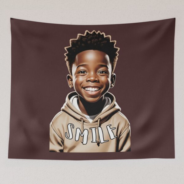 Item preview, Smile (Little Black Boy Art) designed and sold by 1st Choice Design.