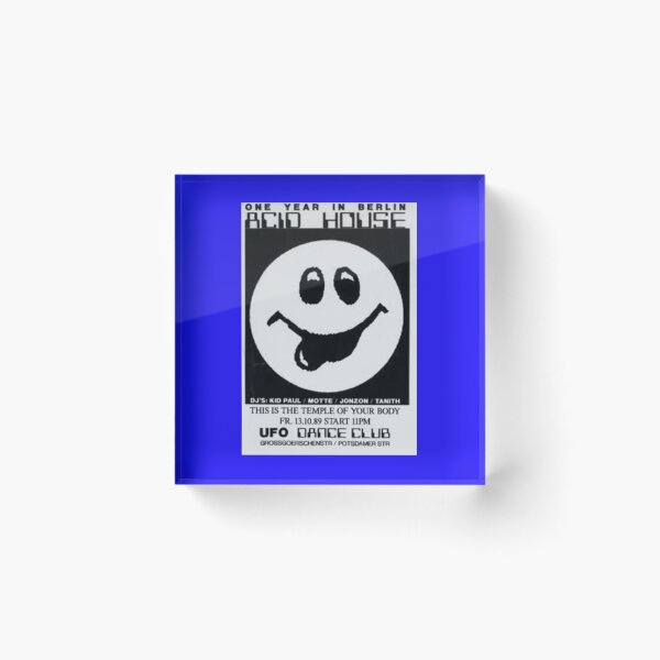 Item preview, German late 80s Rave Flyer designed and sold by 1LuckyLuna3.
