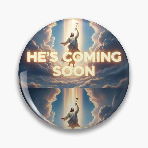 Item preview, HE’S COMING SOON designed and sold by SweetWifeStore.