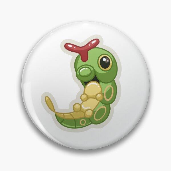 Item preview, Caterpie Pokemon designed and sold by StickyBun Art.