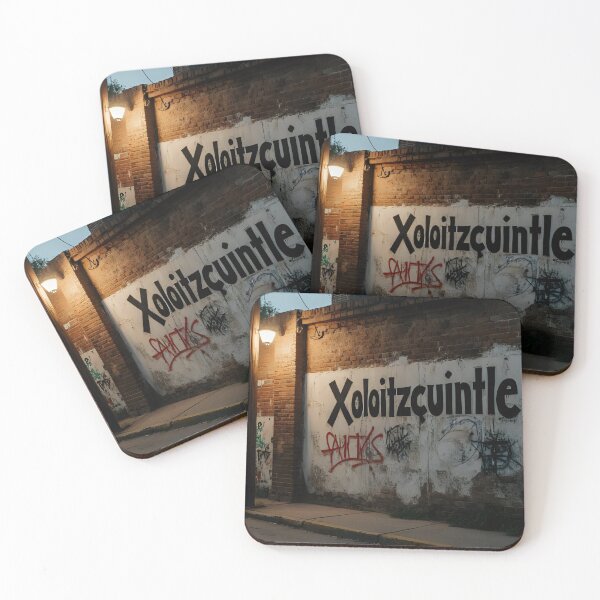 Item preview, Xoloitzcuintle Graffiti – Ancient Soul in Modern Streets designed and sold by Mymexaheart.