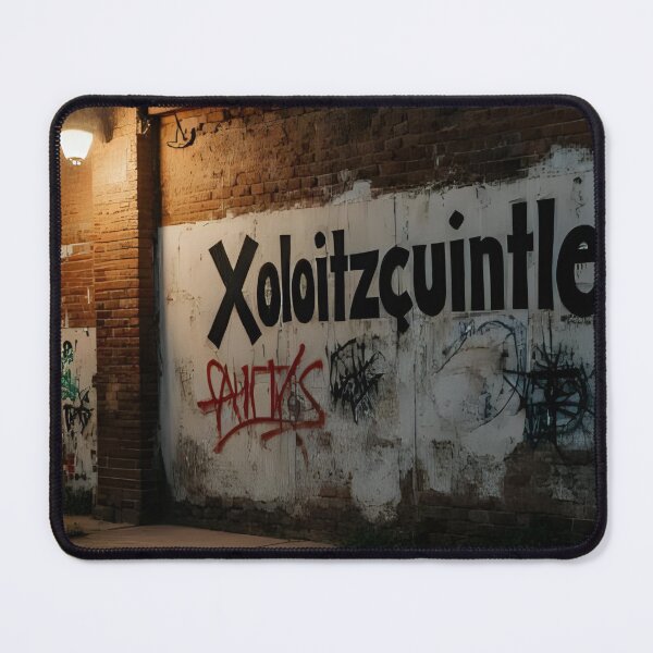 Item preview, Xoloitzcuintle Graffiti – Ancient Soul in Modern Streets designed and sold by Mymexaheart.