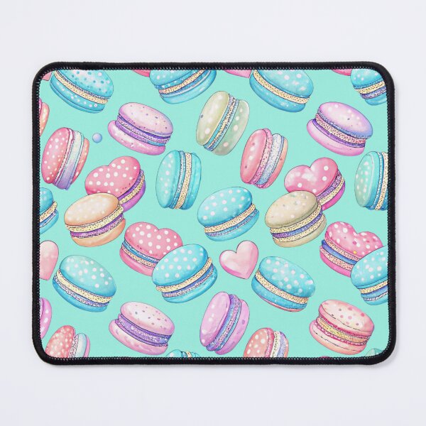 Item preview, Pastel Macaron & Heart Pattern designed and sold by joycrysstudio.