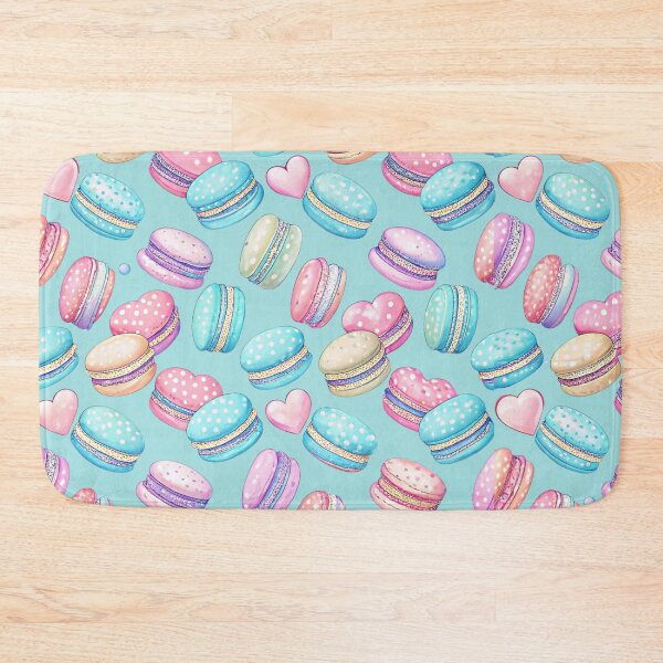 Item preview, Pastel Macaron & Heart Pattern designed and sold by joycrysstudio.