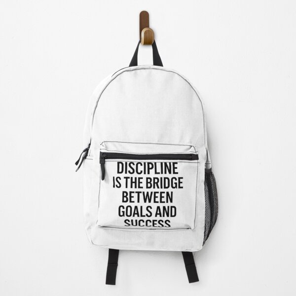 Item preview, Discipline is the Bridge Between Goals and Success - Motivational Quote designed and sold by CitaBoost.