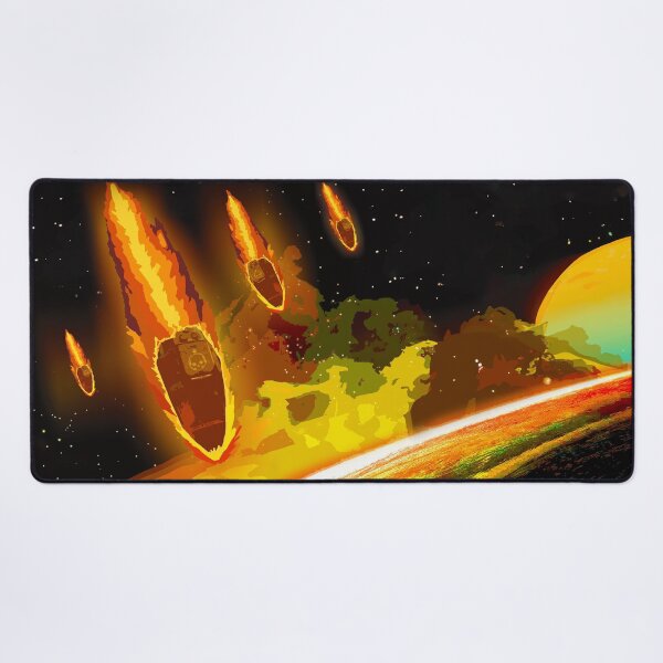 Item preview, Hell Diving planet scape designed and sold by DarkwingDave.