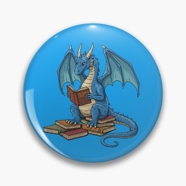 Item preview, Dragon Reading Book designed and sold by TeeARTHY.