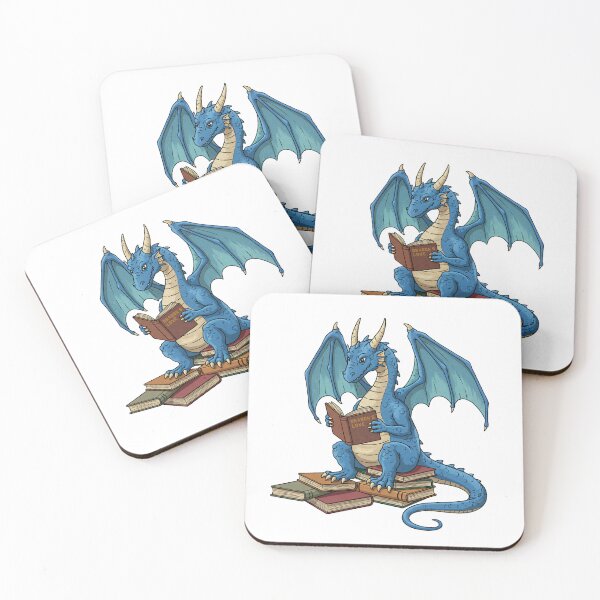 Item preview, Dragon Reading Book designed and sold by TeeARTHY.