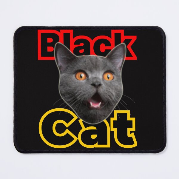 Item preview, Black Cat Angry Look designed and sold by DNC1134.