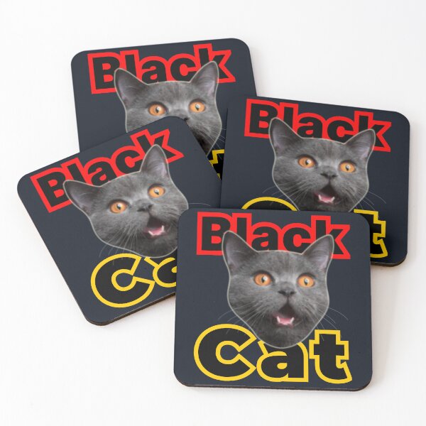 Item preview, Black Cat Angry Look designed and sold by DNC1134.