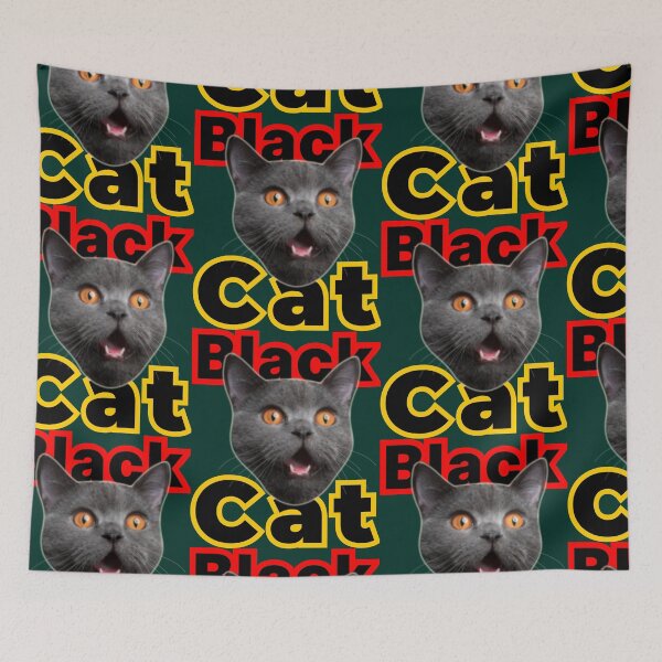 Item preview, Black Cat Angry Look designed and sold by DNC1134.