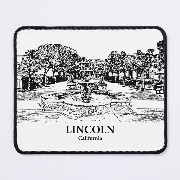 Item preview, Lincoln - California designed and sold by Lakeric Cityscapes.