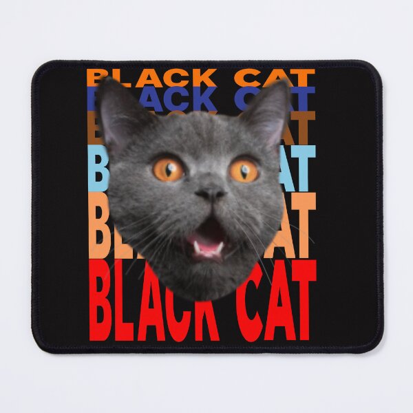 Item preview, Black Cat Angry Look designed and sold by DNC1134.