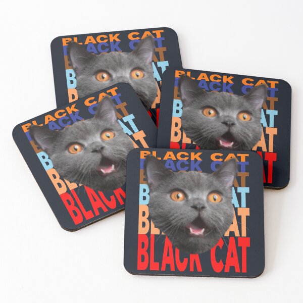Item preview, Black Cat Angry Look designed and sold by DNC1134.