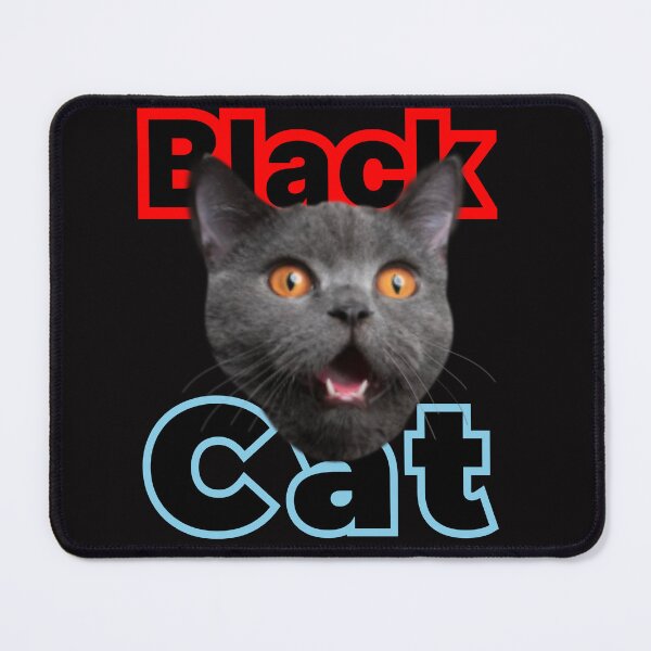 Item preview, Black Cat Angry Look designed and sold by DNC1134.