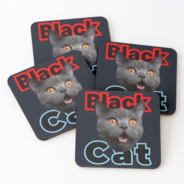 Item preview, Black Cat Angry Look designed and sold by DNC1134.