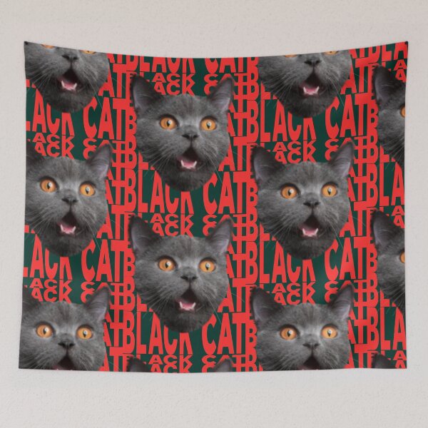 Item preview, Black Cat Angry Look designed and sold by DNC1134.