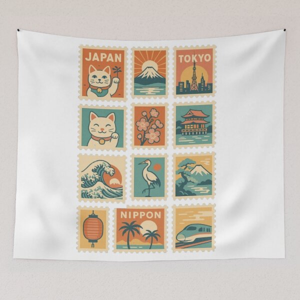 Item preview, Nippon Vibes – La Magie Vintage du Japon designed and sold by MeowLoka ⭐⭐⭐⭐.