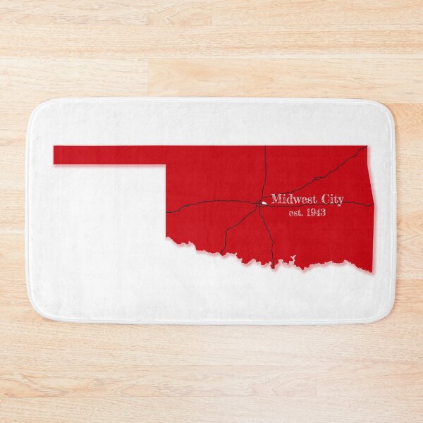 Item preview, Midwest City, OK [Red] designed and sold by PhilbonianDezin.