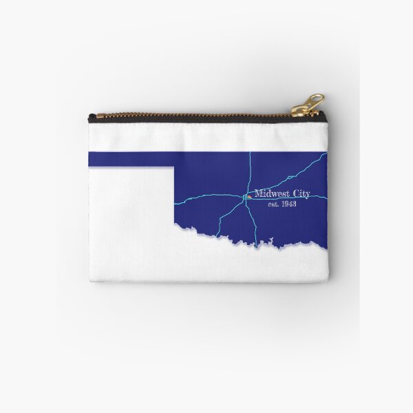 Item preview, Midwest City, OK [Blue] designed and sold by PhilbonianDezin.