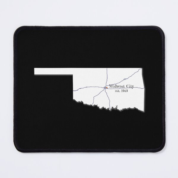 Item preview, Midwest City, OK [White] designed and sold by PhilbonianDezin.