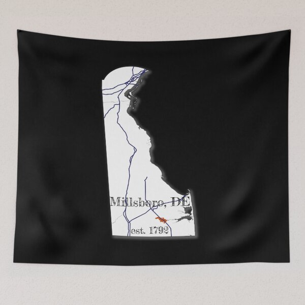 Item preview, Millsboro, DE [White] designed and sold by PhilbonianDezin.