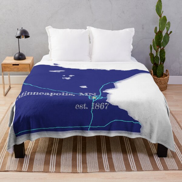 Item preview, Minneapolis, MN [Blue] designed and sold by PhilbonianDezin.