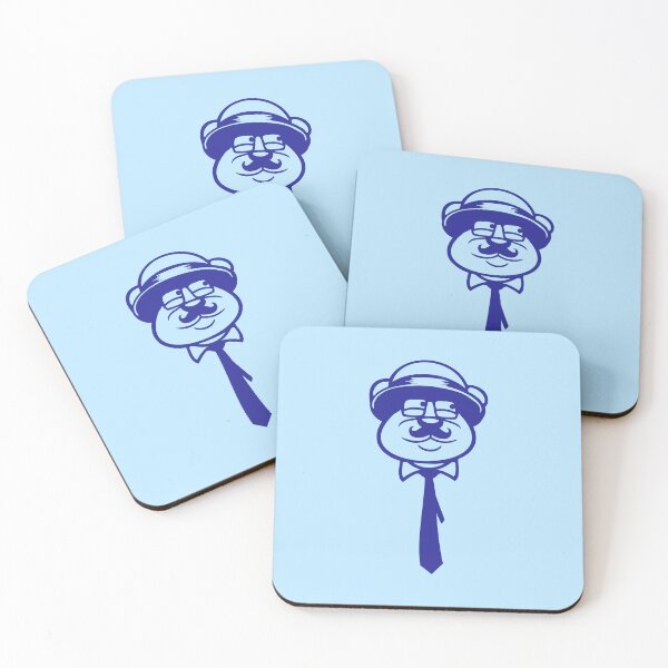 Item preview, Bear Sir Gentleman Mr. Glasses Hat Cool Tie Suit Beard designed and sold by shirt-o-mat.