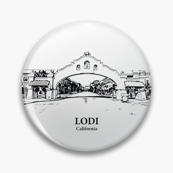 Item preview, Lodi - California designed and sold by Lakeric Cityscapes.
