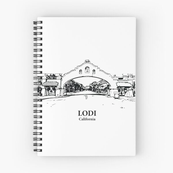Item preview, Lodi - California designed and sold by Lakeric Cityscapes.