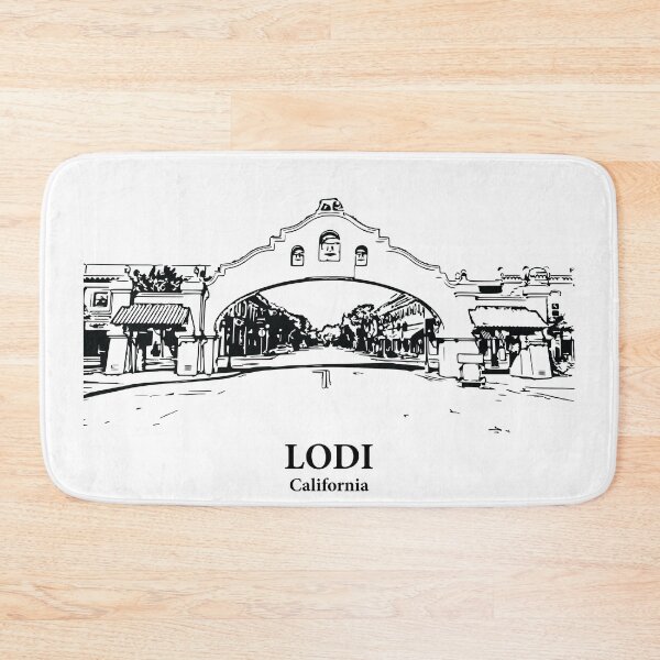 Item preview, Lodi - California designed and sold by Lakeric Cityscapes.