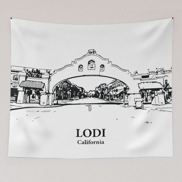 Item preview, Lodi - California designed and sold by Lakeric Cityscapes.
