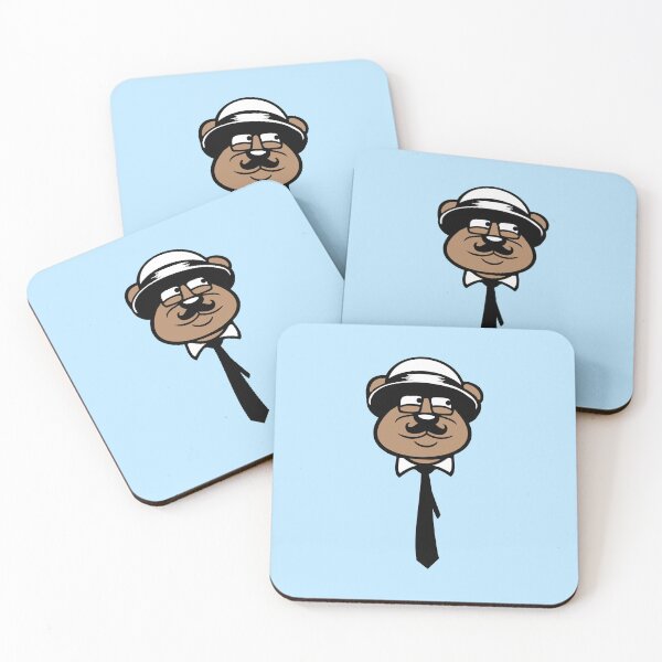 Item preview, Bear Sir Gentleman Mr. Glasses Hat Cool Tie Suit Beard designed and sold by shirt-o-mat.